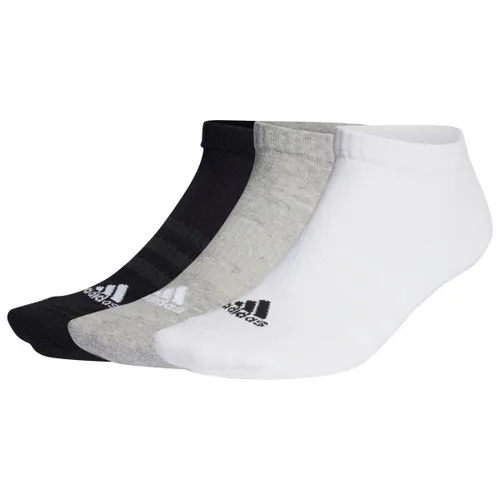 adidas - Cushioned Sportswear Low Cut Socks 3-Pack - Multifunktionssocken 43-45 - L | EU 43-45 weiß