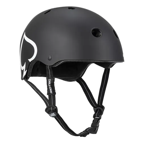 Pro-Tec Low Pro Dreifach-zertifizierter Helm für Skateboarden, Radfahren und BMX - Vielseitiger Helm mit herausragendem Komfort und sicherer Passform. Ideal für Sportarten wie Skateboarden und Radfahren, bietet er maximalen Schutz durch geprüfte Sicherheitsstandards.