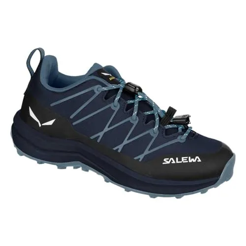 Salewa Kid's Wildfire 2 - Multisportschuhe EU 30 blau - Atmungsaktive Wanderschuhe für Kinder in Blau, ideal für Bergsport. Mit Schnellschnürung für optimalen Halt und Komfort. Perfekt für kleine Abenteurer!