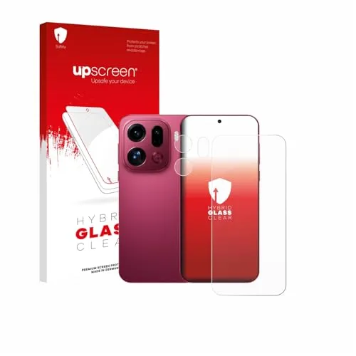 upscreen Schutzglas für Oppo Find X9 Pro (Display+Kamera) Schutzfolie Panzer Folie Glas [Extrem Kratzfest 9H, Anti-Fingerprint, Ultra-Transparent]