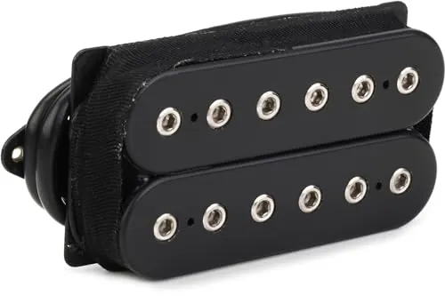 DiMarzio DP227BK Liquifire Series - Black - Humbucker Pickup mit mittlerer Leistung, ideal für kraftvollen Sound. Ausgestattet mit Alnico 5 Magnet und 4-adriger Verdrahtung, perfekt für Gitarristen, die mehr Dynamik suchen.