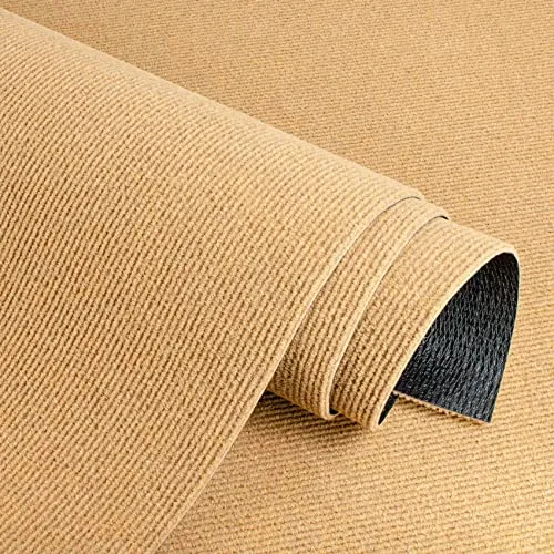 ANRO Fußmatte Schmutzfangmatte Türmatte Outdoor Fußabstreifer Türvorleger rutschfest Fussmatte Sauberlaufmatte Eingangsmatte Innen Außen Jumbo Beige 200x100cm