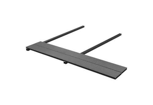 vidaXL Terrassendielen WPC 32 Stück Grau 14x400 cm - Hochwertige Terrassendielen aus WPC im modernen Grauton, ideal für elegante Terrassen und Patios. Robust und pflegeleicht, sorgen sie für eine stilvolle und langlebige Bodenlösung.
