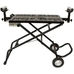 LEMODO Klappbare Werkbank, mobiler Arbeitstisch für Kappsägen - Werkstatteinrichtung mit variabel einsetzbarem Maschinenuntergestell. Robust, stabil und mobil – ideal für verschiedene Maschinen wie Kappsägen und Bohrmaschinen. Ergonomisch höhenverstellbar für optimale Arbeitshöhe.