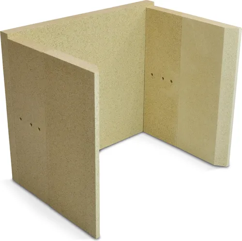 Feuerraumauskleidung für Eurotherm Elba Kaminofen - Sonstiges Kaminzubehör, passgenau aus Vermiculite für optimale Wärmeisolierung und einfache Installation - ideal für eine effiziente Nutzung Ihres Kaminofens.