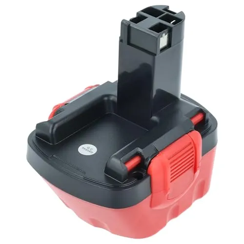 vhbw 1x Akku kompatibel mit Bosch GSR 12-2, JAN-55, GSR 12-1, GSR 12V, PSR 12, PAG 12, PSB 12 VE-2 Elektrowerkzeug (1500 mAh, NiMH, 12 V)