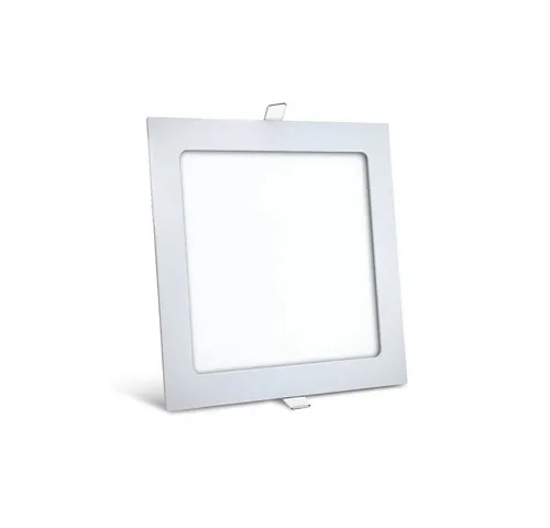 V-TAC LED Panel Ultra slim LED Panele Deckenleuchte inkl. Trafo, Neutralweiß, LED Panele Unterputz 12 Watt Neutralweiß, 170x170x25mm, Form: eckig