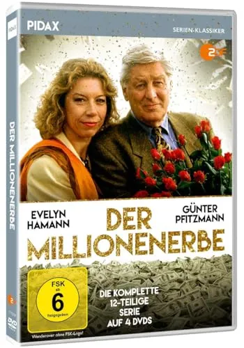 Der Millionenerbe / Die komplette 12-teilige Serie mit Günter Pfitzmann und Evelyn Hamann (Pidax Serien-Klassiker) [4 DVDs] [Collector's Edition]