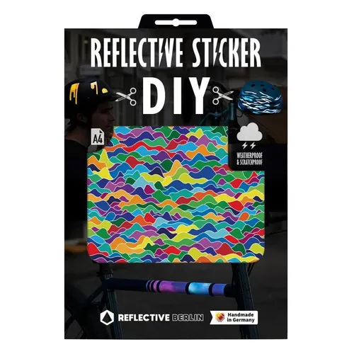 Produktbild Reflective Berlin Reflexaufkleber Diy Sheet Sticker Flow Pop (1 Sticker) (65478328)