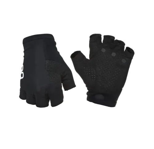 POC Essential Short Glove - Uranium Black - Fahrradbekleidung für Erwachsene, aus 60% Baumwolle und 40% Polyester, bietet optimalen Komfort und Grip beim Radfahren.