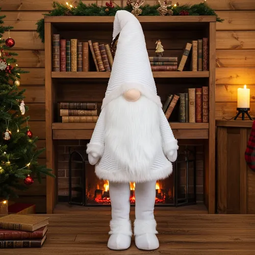 XXL Wichtel 150 cm LED Deko Figur für Weihnachten - Große Wichtel-Dekofigur für festliche Stimmung. Mit LED-Beleuchtung und klassischem Design ist sie ideal für jedes Zimmer geeignet und sorgt für ein einladendes Ambiente.