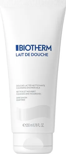 Biotherm Lait de Douche Duschgel 200 ml - Baden und Duschen: Die erste Duschmilch von Biotherm mit Zitrus-Essenzen für sanfte Reinigung und ein samtiges Hautgefühl.