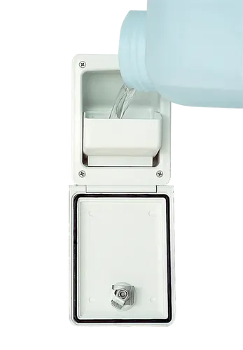 CKW Wasserbefüllklappe mit Trichter