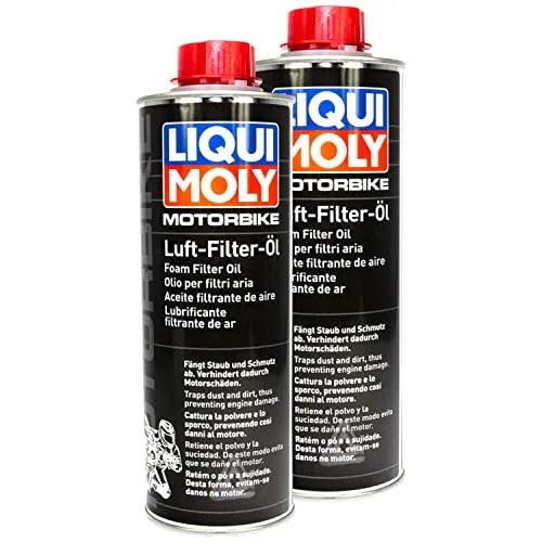 Motorbike Luftfilteröl Luft Filter Öl LIQUI MOLY 2 X 500 ml