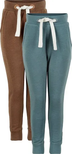 MINYMO Jungen Basic Sweat Pant (2-Pack) - Hosen für Jungen – Superweiches Material mit elastischem Taillenbund und Kordelzug, ideal für aktive Kinder und perfekte Bewegungsfreiheit.