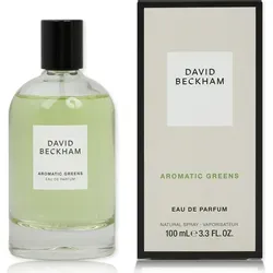David Beckham Aromatic Greens Eau de Parfum 100 ml für Herren - Erleben Sie den frischen und natürlichen Duft von David Beckham Aromatic Greens. Ein harmonisches Eau de Parfum mit lebendigen Kopfnoten und holzigen Basisnoten, ideal für jeden Anlass.