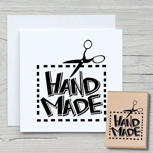 Stempel Handmade - Motivstempel Holzstempel Scrapbooking Karten basteln DIY