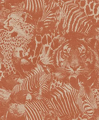 Rasch Tapeten Rot von Rasch