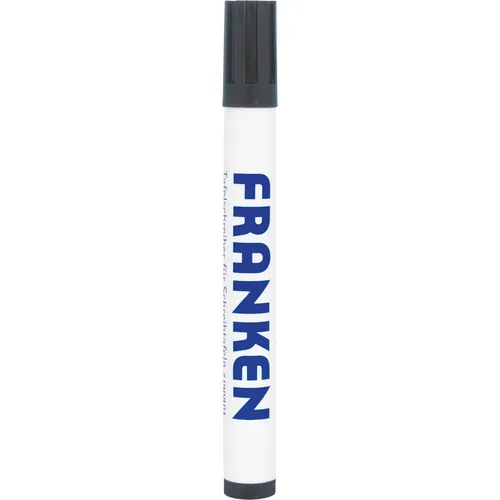 FRANKEN Whiteboard-Marker schwarz 2,0 - 6,0 mm, 10 St.