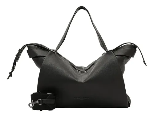 Liebeskind Berlin GRAY5 Edith Satchel Handtasche, Large - Damen-Tornistertaschen aus weichem, genarbtem Glattleder, ideal für stilbewusste Frauen