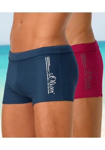 S.OLIVER Boxer-Badehose Herren, Gr. 4, rot von s.Oliver