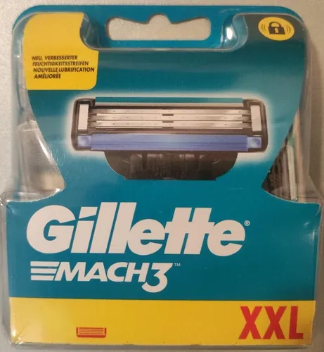 Gillette Mach 3   Rasierklingen , neu , 4 st.  im Blister ( ohne OVP )