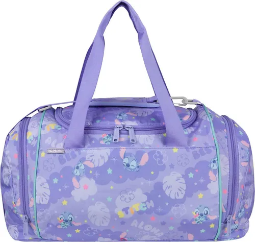 McNeill Schulranzen Sporttasche DISNEY STITCH II (5-teilig) - Schulranzen und Sporttasche in einem, ideal für Schule und Freizeit, leicht und robust aus hochwertigem Polyester, Farbe: Lila.