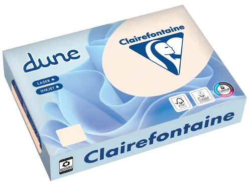 Produktbild Clairefontaine Multifunktionspapier dune DIN A4 160 g/qm naturweiß 250 Blatt