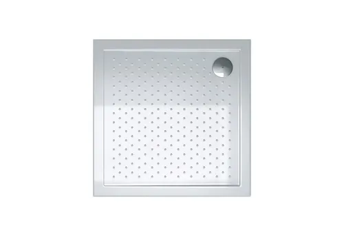 doporro Duschwanne Lucia - Anti-Rutsch Acryl Duschtasse - Duschwanne aus hochwertigem Acryl mit sicherer Antirutsch-Oberfläche und flexiblem Ablaufschlauch für eine einfache Montage und reibungslosen Wasserabfluss.