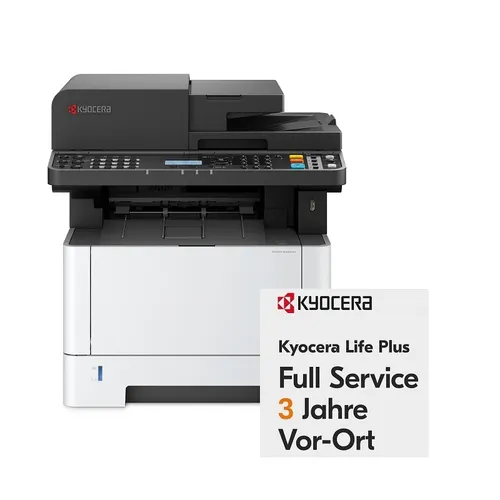 Kyocera ECOSYS MA4000fx Multifunktionsdrucker - Multifunktionsdrucker 4-in-1 für A4, 40 Seiten/Min. Druckgeschwindigkeit, inklusive 3 Jahre Full Service Vor-Ort für sorgenfreies Drucken.