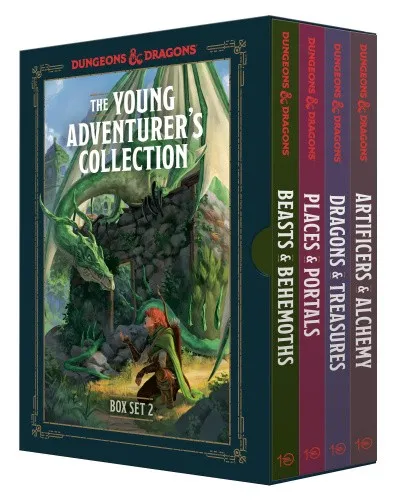 The Young Adventurer's Collection Box Set 2: Dungeons & Dragons - Rollenspiele - 4-Buch Boxset mit spannenden Abenteuern und fantastischen Kreaturen für junge Entdecker!