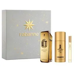 Paco Rabanne Million Gold Eau de Parfum Intense Set - Elegantes Set mit 100 ml Eau de Parfum und 150 ml Deodorant Spray. Ideal für luxuriöse Momente und ein unvergessliches Dufterlebnis.