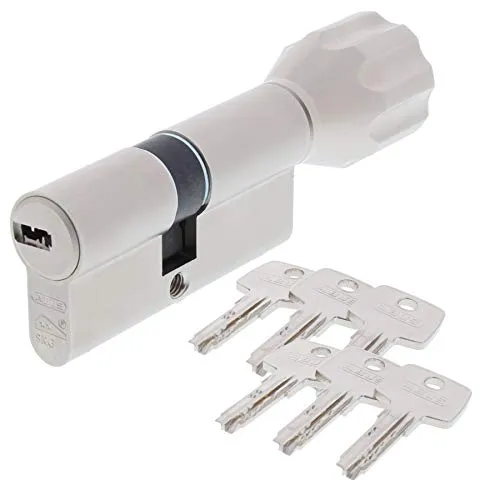 ABUS EC550 Knaufzylinder Z45/K35 mm mit 6 Wendeschlüsseln von ABUS