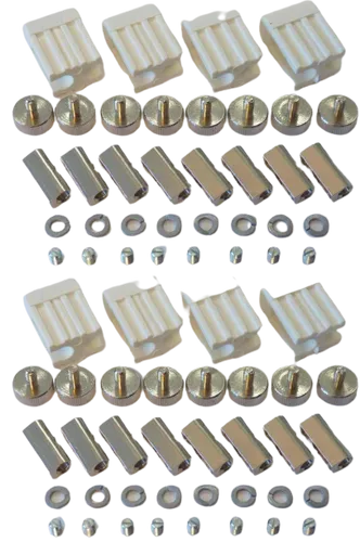 8xLed Fassung Lampenhalter für GX5,3 Led oder Halogen weiß