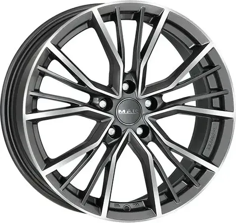 MAK UNION Gloss Black 21 Zoll Felge
