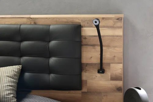 FORTE Kleiderschrank schwarz - Eleganter Kleiderschrank in Schwarz, bietet großzügigen Stauraum und modernes Design für Ihr Schlafzimmer.