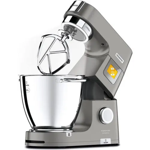 KENWOOD Titanium Chef Patissier XL KWL90.124SI - Küchenmaschine mit 7 l Rührschüssel, integrierter Waage und Wärmefunktion für effizientes Backen und Kochen. Ideal für Hobbybäcker, die mehr von ihrer Küchenmaschine erwarten.