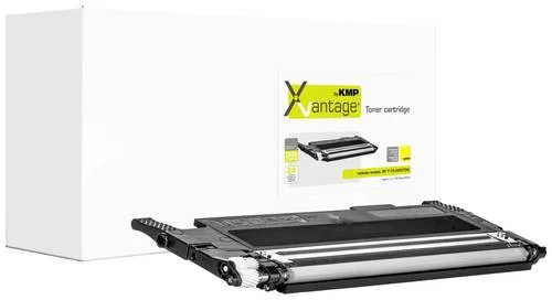 KMP Xvantage Toner ersetzt HP W2072A Nr. 117A - Gelb, 700 Seiten Kapazität für Laserdrucker, hohe Druckqualität und kosteneffizient