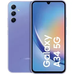 Samsung Galaxy A34 5G Dual SIM Lila 256 GB - Violett