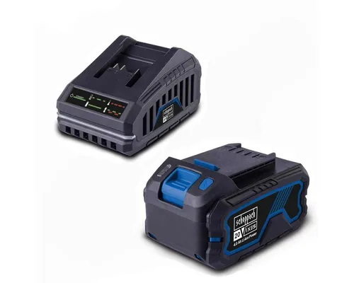 Scheppach Scheppach Starter Kit SBSK4. Akku 4Ah & Ladegerät 20V-IXES-Serie Werkzeug-Akku-Ladetechnik