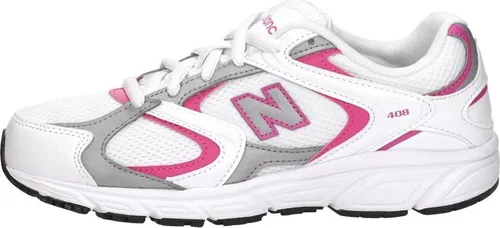 New Balance 408 Damen Sneaker Weiß Größe 37 - Moderne Damen Sneaker in Weiß von New Balance, Größe 37. Leichtes Mesh-Obermaterial sorgt für hohen Tragekomfort und Atmungsaktivität.