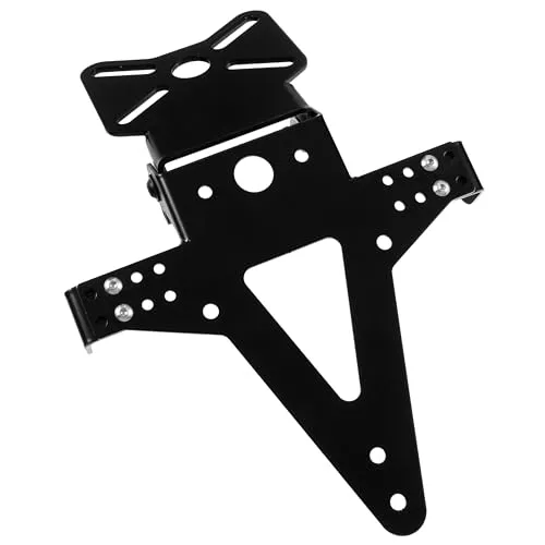 ZIEGER Kennzeichenhalter Universal Typ 8 - Hochwertiger, witterungsresistenter Kennzeichenhalter mit sportlicher Optik, verstellbarem Neigungswinkel und ohne TÜV-Eintragung nötig. Ideal für alle Kennzeichentypen.