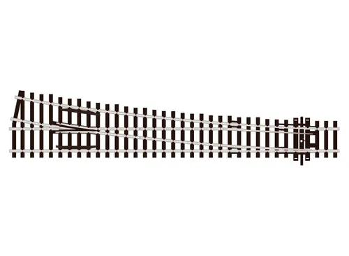 Rechte Gleisweiche Mit Elektro-Frosch Peco OO Gauge SL-E88