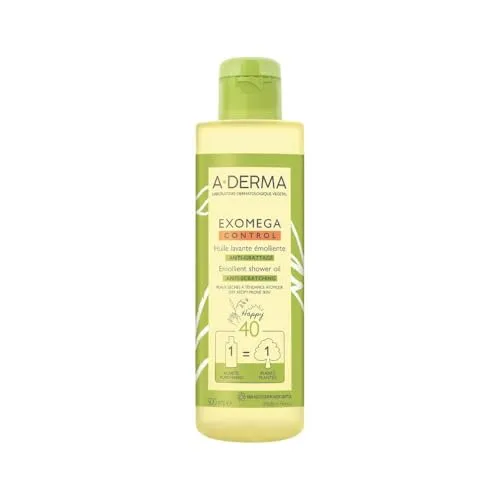 A-Derma Exomega Control Emolient Duschöl 500 ml