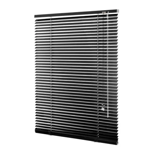 ventanara Alujalousie Klemmfix ohne Bohren – Schwarz matt - Praktische Alu-Jalousie in Schwarz matt, variabel einstellbar für perfekten Sichtschutz. Pflegeleicht, mit Kindersicherung und inklusive Klemmträger für Montage ohne Bohren.