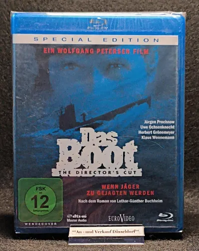 Das Boot (The Director's Cut, Special Edition) - Blu-ray - Special Edition des Klassikers 'Das Boot' im Director's Cut, bietet ein intensives Filmerlebnis auf Blu-ray, ideal für Filmfans und Sammler.
