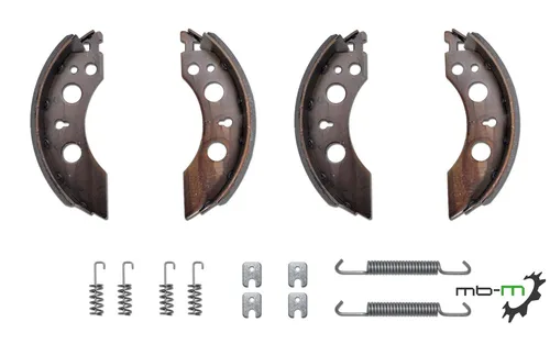 Bremsbackensatz passend für ALKO Radbremse 200x50 mm 2050 2051 1213889 384294