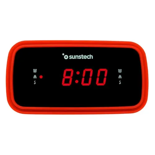 Sunstech FRD60RD Radio - Kompaktes und leistungsstarkes Radio mit modernem Design, ideal für Musikliebhaber und den Einsatz zu Hause oder unterwegs.