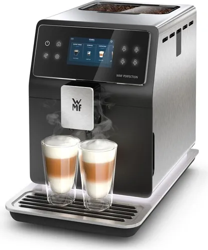 WMF Perfection 840L Kaffeevollautomat - Kaffeevollautomat mit 15 Getränkespezialitäten und leisen Betrieb, ideal für Kaffeeliebhaber, die Vielfalt und Qualität schätzen.