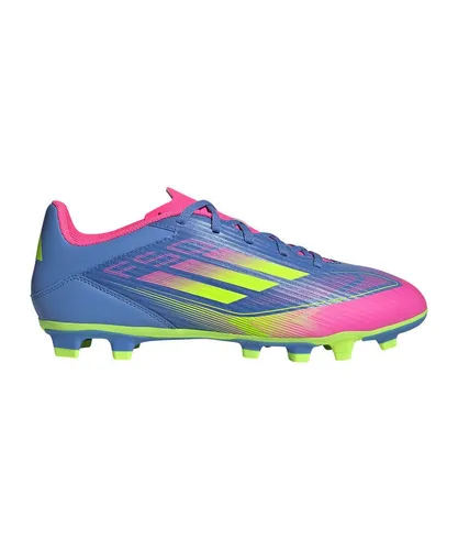 ADIDAS Herren Fußball-Rasenschuhe F50 Club FG/MG – Leicht und Schnell - Leichter Fußballschuh für schnelle Bewegungen. Mit atmungsaktiver Zunge und griffiger Gummiaußensohle für optimalen Halt auf verschiedenen Böden.